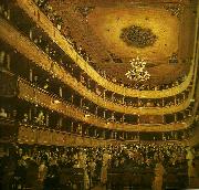 Gustav Klimt, salongen, gamla burgtheater